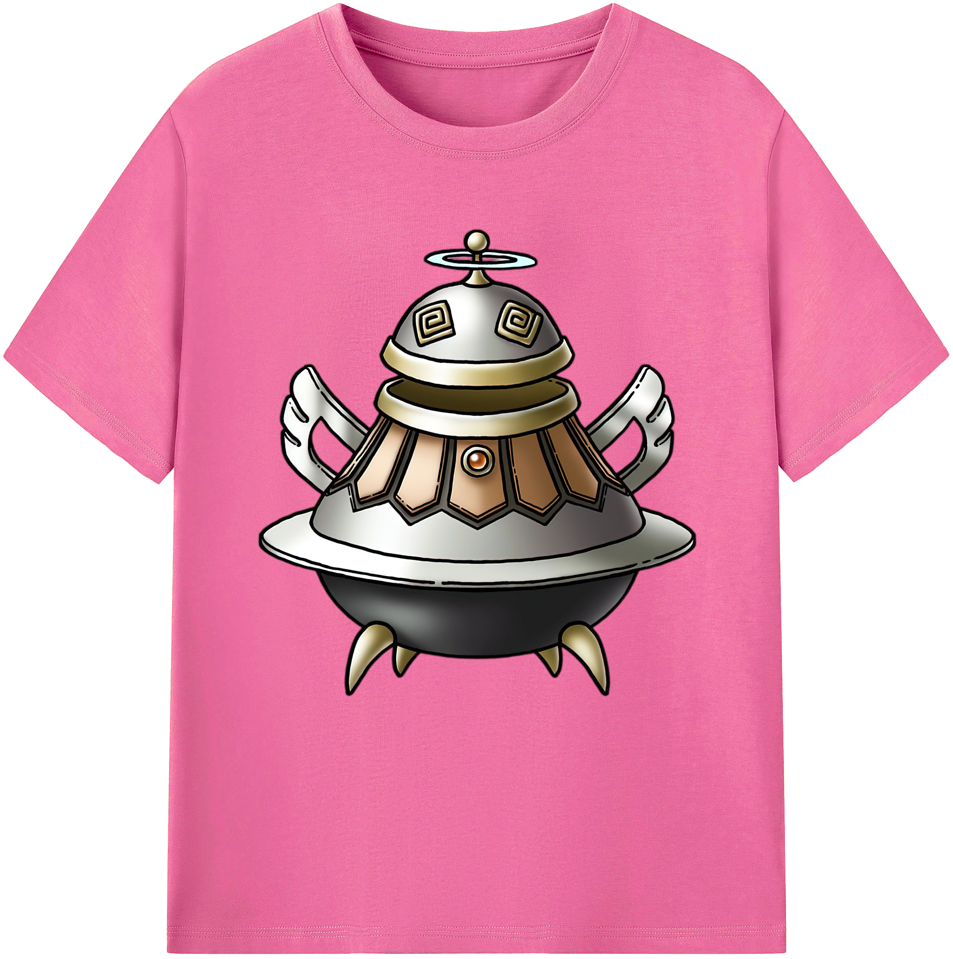 （画像用） ドラゴンクエスト Doragon Kuesuto Dragon Quest レディースカジュアルプリントTシャツ（綿100％）